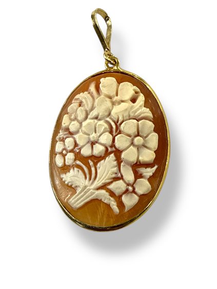 Colgante Mandile 1922 Mujer Cammei  in Plata Conchiglia 2MCICM110 - 2MCICM110